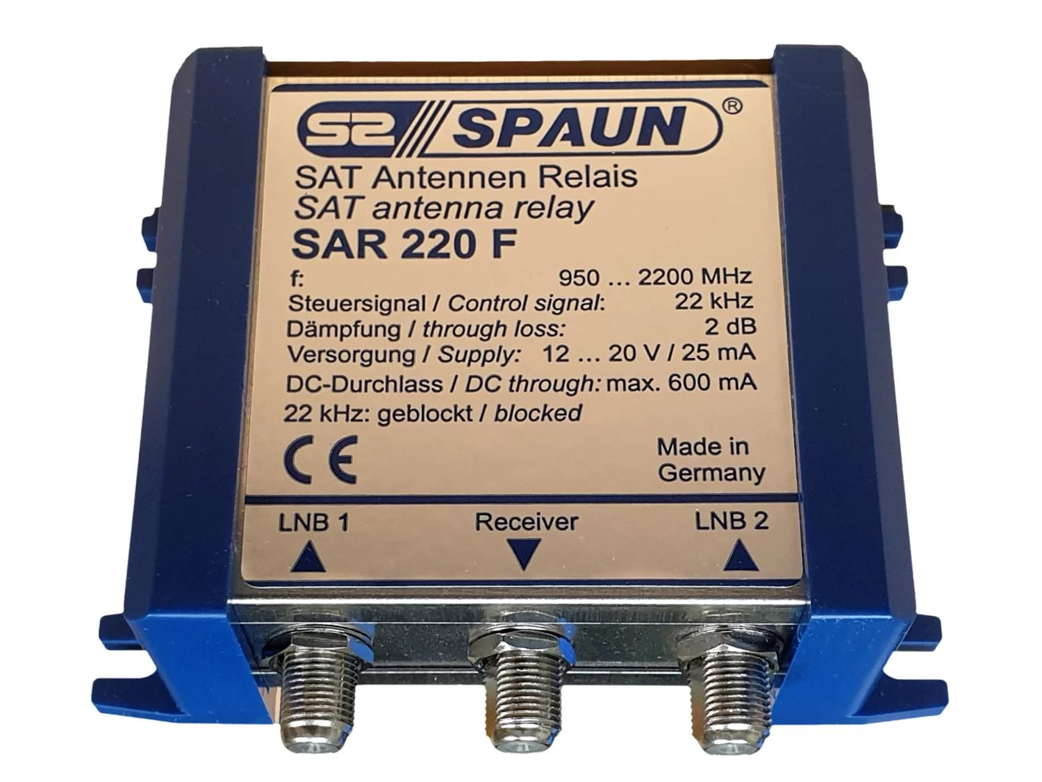 Satelitski antenski rele SPAUN SAR 220 F