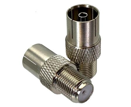 Adapter F ženski na IEC ženski konektor