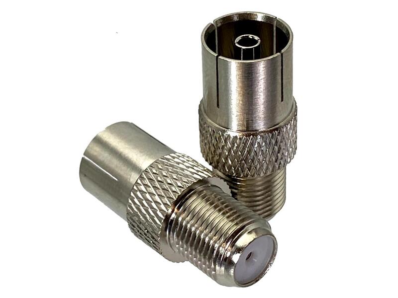 Adapter F ženski na IEC ženski konektor