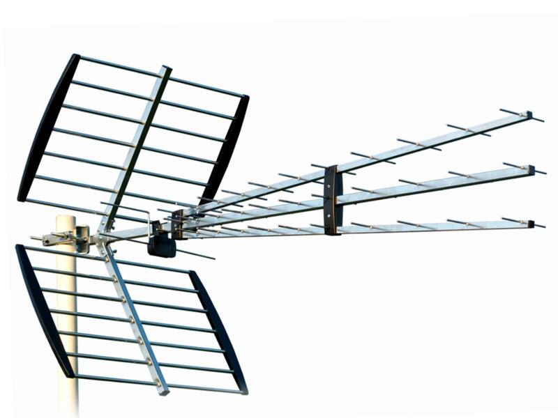 Zunanja DVB-T antena Iskra P-47 N TRIPLEX L s filtrom LTE