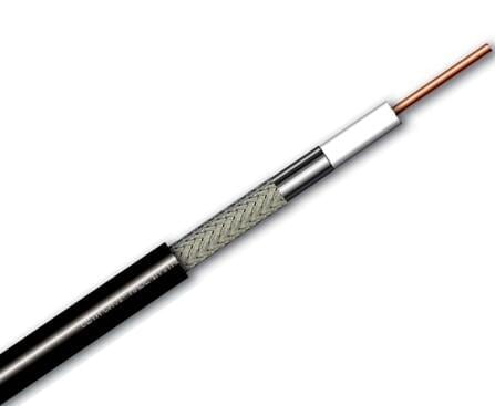 50 ohmski Koaksialni kabel BWL240 50 z nizkim slabljenjem za zahtevne LTE, GSM, UMTS, WLAN (WiFi) antenske inštalacije. 5G kompatibilen