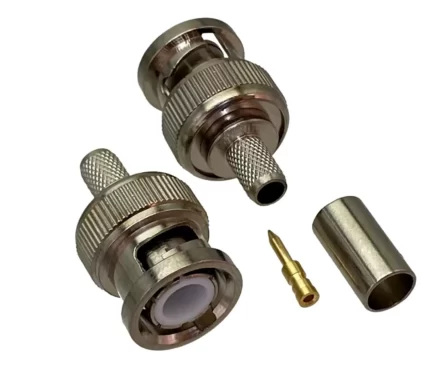 Crimp konektor BNC moški RG58