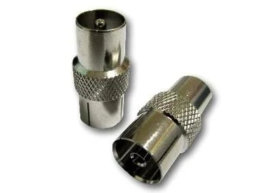 Adapter IEC ženski na IEC moški ravni