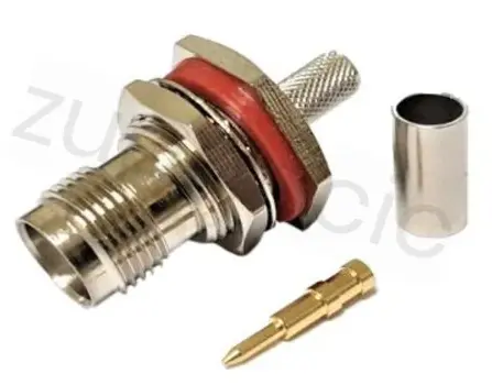 Crimp konektor RP-TNC ženski za RG58